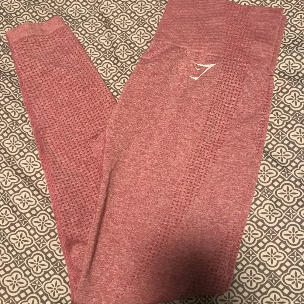 Gymshark Vital Seamless Leggings Pink Marl